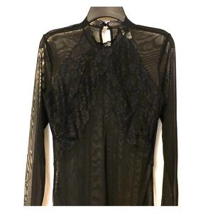 Fashion Nova sheer bodysuit